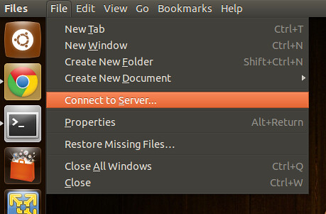 Connect to WebDAV Server on Nautilus File Manager